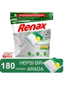 Renax Bulaşık Makinesi Kapsülü Hepsi Bir Arada 180 Yıkama thumbnail 1