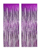 Mavi Masa Örtüsü, Mor Masa Eteği, 2 adet Mor Arka Fon thumbnail 3