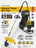 SGS 5362 Profesyonle Benzinli Sırt Tırpan 52cc / 1,6 kw - 2
