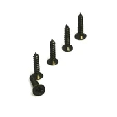 Klips, Menteşe, Ayak, Ağaç, Sunta Vidası 3x13 mm - Siyah 100 Adet - 1