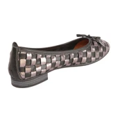 MAMMAMİA D25YA-525 FİYONK DETAYLI KADIN DERİ BABET thumbnail 7