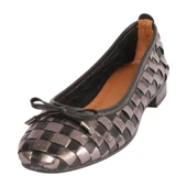 MAMMAMİA D25YA-525 FİYONK DETAYLI KADIN DERİ BABET thumbnail 2