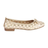 MAMMAMİA D25YA-525 FİYONK DETAYLI KADIN DERİ BABET thumbnail 3