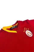 Galatasaray Orijinal 5 Yıldızlı Kırmızı Basic Çocuk T-shirt + Bileklik Set Hediyelik Ahşap Kutulu - 7