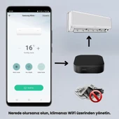 NOVATO Tuya Uyumlu Dahili Sıcaklık ve Nem Sensörlü WiFi IR Kumanda (WAK-02) thumbnail 3