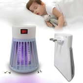 Kanji Prize Takılan UV Işık Sinek Öldürücü Lamba Mavi 1W, Düşük Enerji Tüketimi, Sessiz ve Etkili Böcek Kovucu, Kimyasal İçermez, Ev ve Ofis İçin thumbnail 1