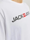 Jack Jones Logo Crew Neck Noos Erkek Tişört 12137126 thumbnail 2