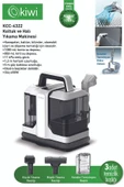 Kcc-4322 Koltuk Ve Halı Yıkama Makinesi Beyaz - 1