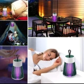 Busstier Taşınabilir UV Işıklı Elektrikli Sinek Öldürücü Sessiz ve Etkili Sivrisinek Kovucu Lamba İç ve Dış Mekan Kullanımı için Uygun Asılabilir ve Şarj Edilebilir Tasarım - 3