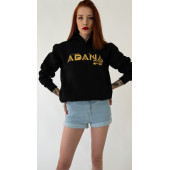 Adana Mafia Kapüşonlu Kadın Sweatshirt - 2