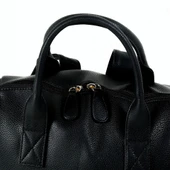 M&y Kitty Deri Anne Bebek Bakım Sırt Çantası 7271 Siyah thumbnail 3