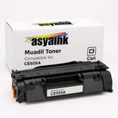 Asyaink HP 05A-CE505A Muadil Toner Çipli 2500 Sayfa - 1