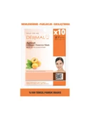 Dermal 10'lu Kayısı Kolajen Özlü Tek Kullanımlık Cilt Bakım Maskeleri thumbnail 4