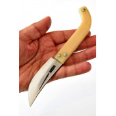Tapan Av & Çoban Bıçağı 19 cm Kara Çelik ( Baba Dede Usulü) - 1