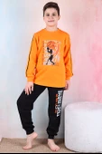 Kapitex 5180 Erkek Çocuk Desenli Uzun Kol Pijama Takımı - 2