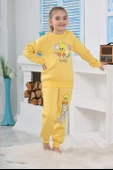 Kapitex 6181 Kız Çocuk Twety Baskılı Uzun Kol Pijama Takımı - 2