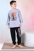 Kapitex 5180 Erkek Çocuk Desenli Uzun Kol Pijama Takımı - 3