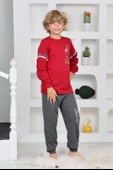 Kapitex 5140 Erkek Çocuk Uzun Kol Pijama Takımı - 1