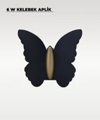 6W. Kelebek Aplik Çift Yönlü 3200K Sarı Işık thumbnail 3