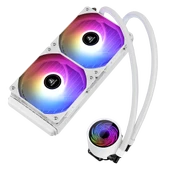 Segotep Bevere 240 Argb Beyaz Sıvı İşlemci Soğutucusu Am5 Ve Lga1700 Uyumlu - 4