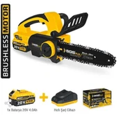SGS5320 - 20 Volt Akülü Ağaç Kesme Budama Testere Makina Seti 25 cm Pala - 1