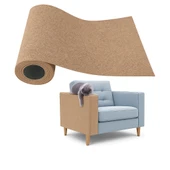 Beylini Kedi Tırmalama Halısı Yapışkanlı Her Yüzeye Uygulanabilir Kesilebilir Mobilya Koruyucu Mat Devetüyü (40X50) - 1