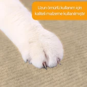 Beylini Kedi Tırmalama Halısı Yapışkanlı Her Yüzeye Uygulanabilir Kesilebilir Mobilya Koruyucu Mat Devetüyü (40X50) - 3