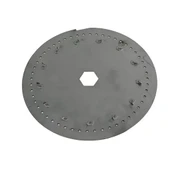 Türkay Havalı Mibzer Bakla 304 Kalite Diski 16 Delik 6.5 mm thumbnail 2