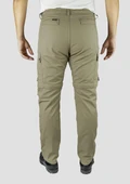 RIDER DENIM ALIZE BEJ ERKEK MOTOSİKLET PANTOLON - 3