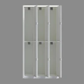Metal Soyunma Dolabı 6 Kişilik İşçi Soyunma Dolabı - 4