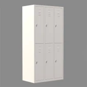 Metal Soyunma Dolabı 6 Kişilik İşçi Soyunma Dolabı - 2
