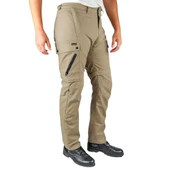 RIDER DENIM ALIZE BEJ ERKEK MOTOSİKLET PANTOLON - 1