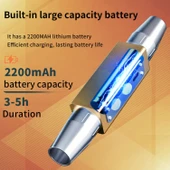 Uv Ledli El Feneri - Powerdex - Su Geçirmez - 20 W - Gold - PD-9007 thumbnail 4