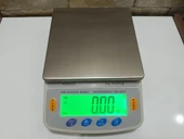 5 Kg Kapasiteli-0.01 gr Hassas Kuyumcu Laboratuvar Terazisi-Profesyonel Yazıcı Bağlantılı-Şarjlı thumbnail 1