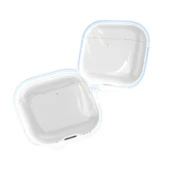 Apple Airpods 4 Kılıf Şeffaf Kristal Silikon Zore Airbag 14 Kılıf - 2
