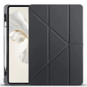 Honor Pad 9 Kılıf Zore Tri Folding Kalem Bölmeli Standlı Kılıf - 7
