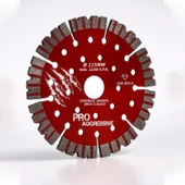 115x22.23 mm Turbo Segment Elmas Kesme Diski Avuç Taşlama Seramik Beton Granit Tuğla Blok İçin Uygun thumbnail 3