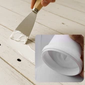 Ahşap Parke Çizik Giderici Masif Kaplama Beyaz Renk 1 Kg Tamir Dolgu Boşluk Doldurucu Onarım Macunu thumbnail 3