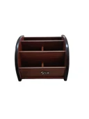 Homix Masa Üstü Ahşap Düzenleyici Organizer Kalemlik (1024) - 3