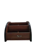 Homix Masa Üstü Ahşap Düzenleyici Organizer Kalemlik (1024) - 2