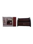 Homix Masa Üstü Ahşap Düzenleyici Organizer Kalemlik (1024) - 4