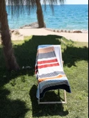 Kadife Tropik Desenli 90x180 cm Outlet Plaj Havlusu Baveno - 9