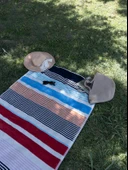 Kadife Tropik Desenli 90x180 cm Outlet Plaj Havlusu Baveno - 5