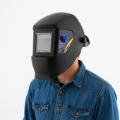 Güneş Enerjili Ayarlanabilir Otomatik Kararan Baş Maskesi Siperlik Kartuşlu Kaynak Gözlüğü DIN 9-13 thumbnail 3