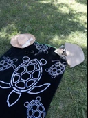 Kadife Tropik Desenli 90x180 cm Outlet Plaj Havlusu Baveno - 2