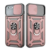 Apple iPhone 7 Plus / 8 Plus Uyumlu Kızaklı Kamera Korumalı Tank Kılıf thumbnail 4