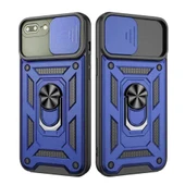 Apple iPhone 7 Plus / 8 Plus Uyumlu Kızaklı Kamera Korumalı Tank Kılıf thumbnail 3