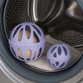 Sütyen ve İç Çamaşır Yıkama Topu Seti Büyük ve Küçük Boy – Hassas Kumaşlar için Koruyucu Yıkama Topu thumbnail 1