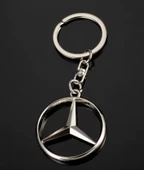 Mercedes Uyumlu Metal Anahtarlık 1. KALİTE KALIN thumbnail 2