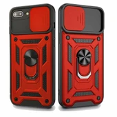 Apple iPhone 7 Plus / 8 Plus Uyumlu Kızaklı Kamera Korumalı Tank Kılıf thumbnail 2